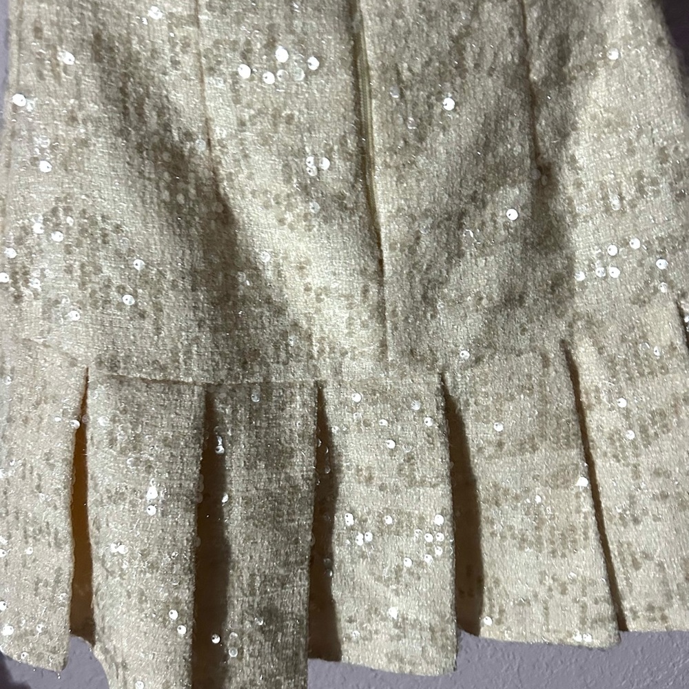 Windsor Cream Sequin Mini Dress
